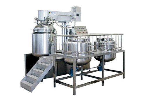 Вакуумный эмульгирующий миксер ZJR-500 для фармацевтической, косметической и химической промышленности