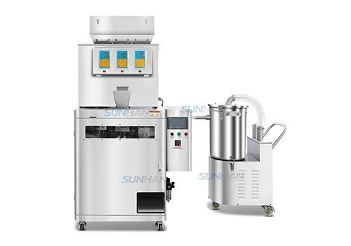 SH-AFS04 Automatic Bagged Coffee Bean Sugar Seasoning Ferti-lizer Granule Pre-made Pouch Bagging Packaging Machine