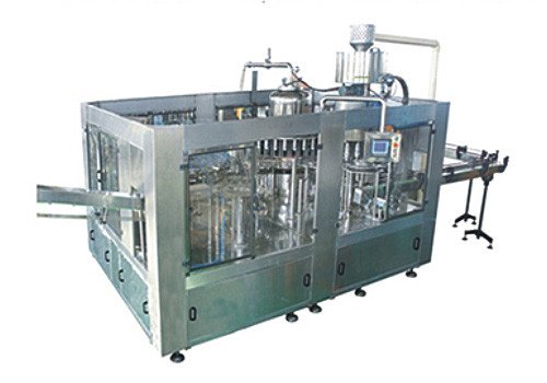CGFR series Flushing Hot Filling Screw Cap Three in One Machine