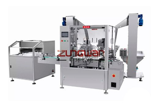 Машина для розлива лосьонов и укупорки бутылок ZHG-50B