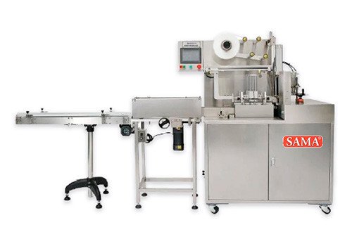 Автоматическая машина для обвязки картонных коробок полиэтиленовой пленкой BM 06