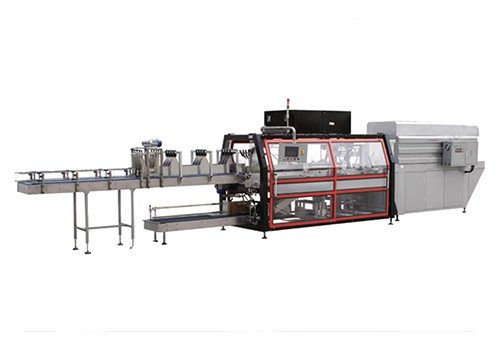 Автоматическая машина для упаковки в термоусадочную пленку PE Half Tray LK-BT-20
