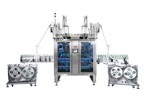 Двухголовочный автоматический аппликатор термоусадочной этикетки DSVC-EBII