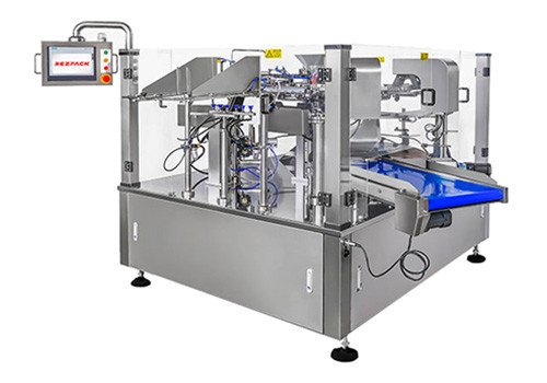 Роторная фасовочная машина для готовых пакетов RZ8-400E