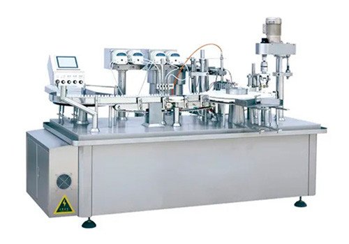 SED-12/8GX Vacuum Small Bottle Liquid Filling Machine