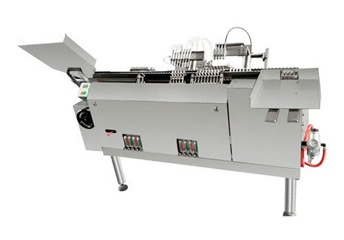 Миниатюрная машина для розлива и запечатывания стеклянных ампул SED-8AGL-2-C с автоматической системой
