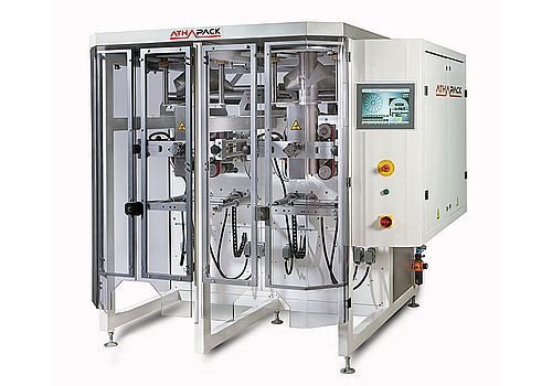 Вертикальная двухпоточная упаковочная машина DUAL DF26 QDF26 DCL26