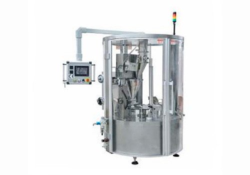 Роторная фасовочная машина RPC-60H для фасовки в стаканчики с запайкой