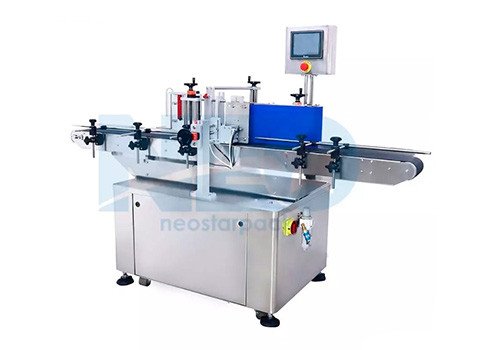 Этикетировщик круглых бутылок со шпиндельным обертыванием LR4350