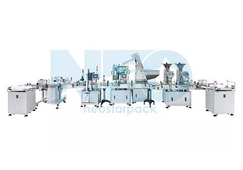 Линия для счёта капсул в бутылки TM4100 / CW4000 / LR3000 / RT1000