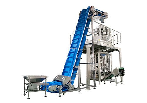 Автоматическая весовая машина ZL14-2.5L для взвешивания, фасовки и упаковки замороженных продуктов