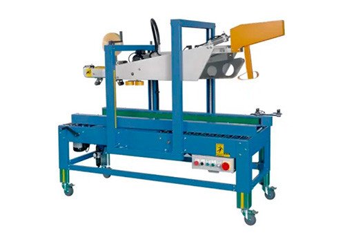 Автоматический клейщик коробов со складыванием верхних клапанов CHS-6605 с верхним и боковым ременным приводом