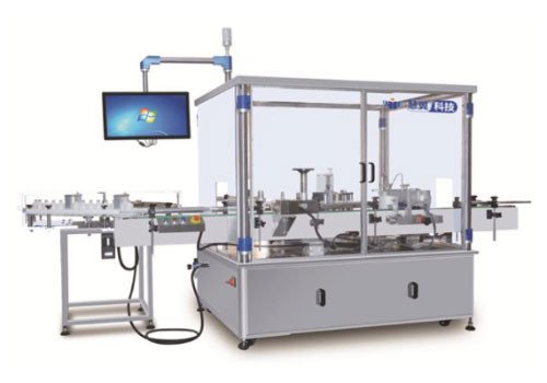 Этикетировочная машина HYXC-300 для нанесения этикетки на круглые бутылки