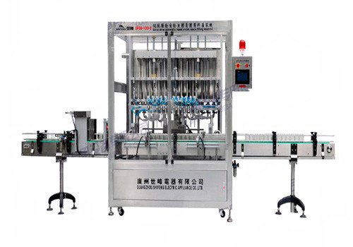 SFGG series Automatic 8-head Servo Driving Liquid Cream Piston Type Filling Machine 