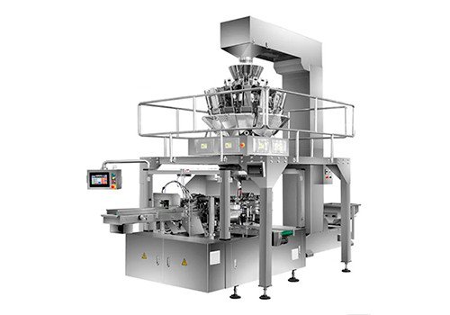 Фасовочная машина в готовые пакеты SPRP-240C для картофельных чипсов