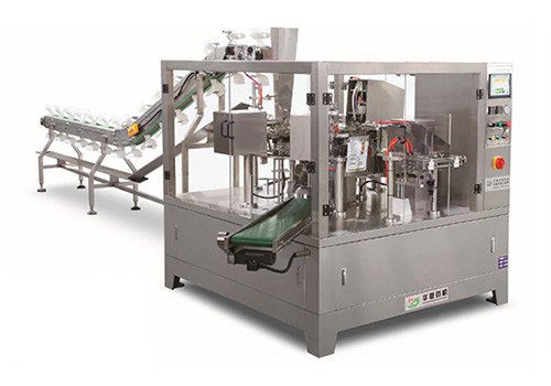 Ротационная упаковочная машина HLGD6-200 / HLGD8-200 с ручной подачей