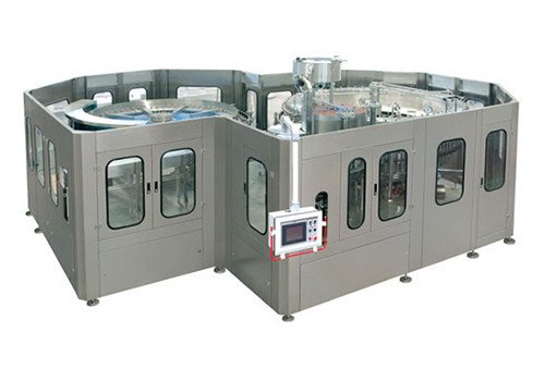 Semi Automatic 3 in 1 Carbonated Drink Filling Machine for PET Bottles