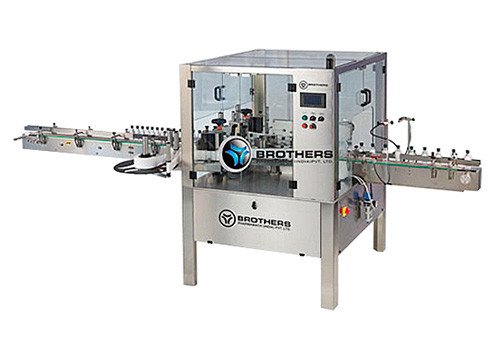 Автоматическая машина наклейки этикеток для плоских бутылок LABELSTIK-100F