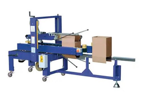 Клейщик коробов со складыванием верхних и нижних клапанов CHS-6601T с боковым ременным приводом
