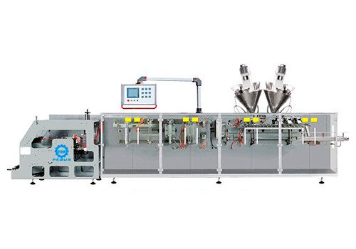 Горизонтальная упаковочная машина PGS-180SZ для фасовки в готовые пакеты
