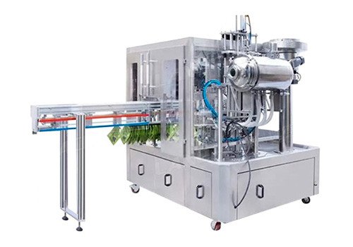 Автоматическая машина LDS-2S/LDS-4S/LDS-6S для наполнения и закручивания крышек на пакетах с носиком для майонеза, уксуса, фруктового сока, кетчупа 