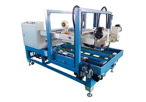 Автоматический четырехсторонний клейщик коробов CHS-6702 с верхним и нижним приводом