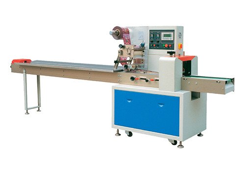KV-250SZ Film Up-feeding Horizontal Packing Machine Flow Pack Wrapping Machine