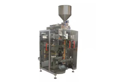 VFFS + Rotary Pump for Liquid/sauce Packaging 