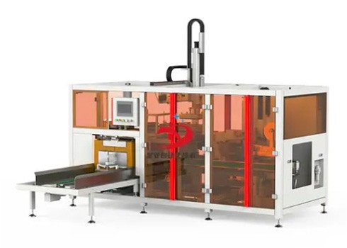 Вертикальная машина для распаковки, укладки в короба и склейки KZF-W15