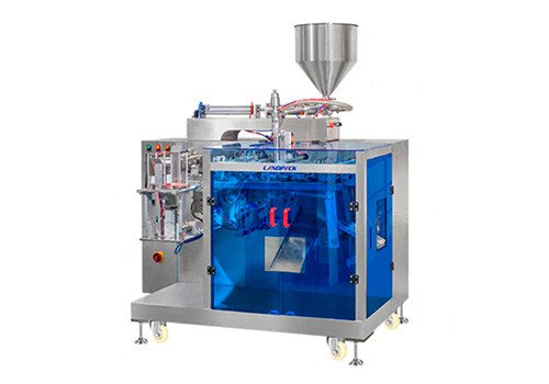 Автоматическая упаковочная машина LDSP-160L для фасовки моющих средств в готовые дойпаки 