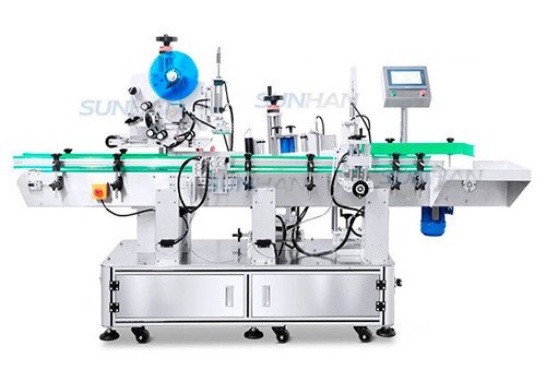 SH-TB770 Small Tapered Bucket Fertilizers Mudpack Hair Mask Oil Paint Labeler Applicator Labeling Machine For Sealants