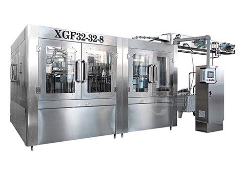 Питьевая вода 3-1 Машина для мойки, розлива и укупорки XGF32-32-10