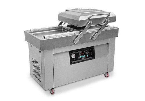DZ-600 / 2SB Двухкамерная вакуумная термосварочная машина для пищевых продуктов из нержавеющей стали